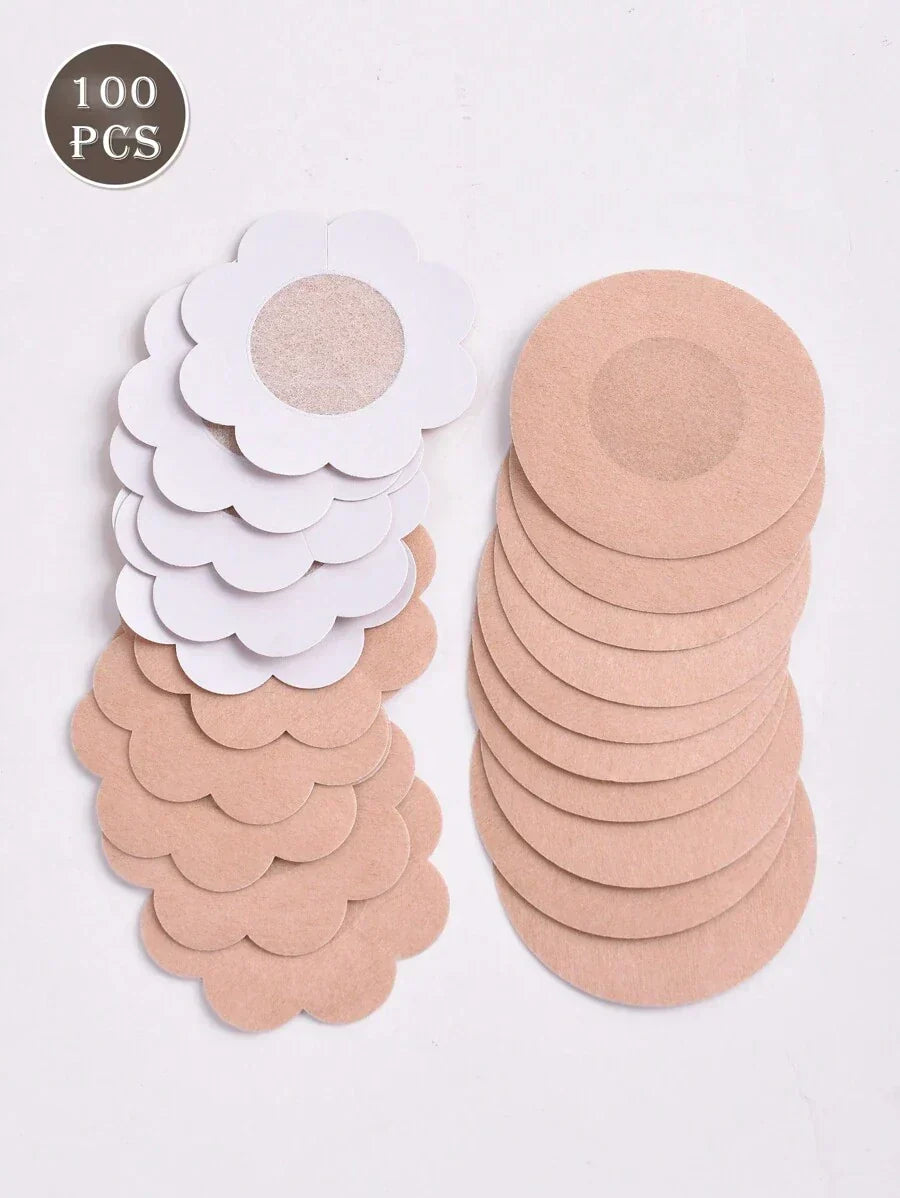 DISPOSABLE NIPPLE COVERS (100-PACK)