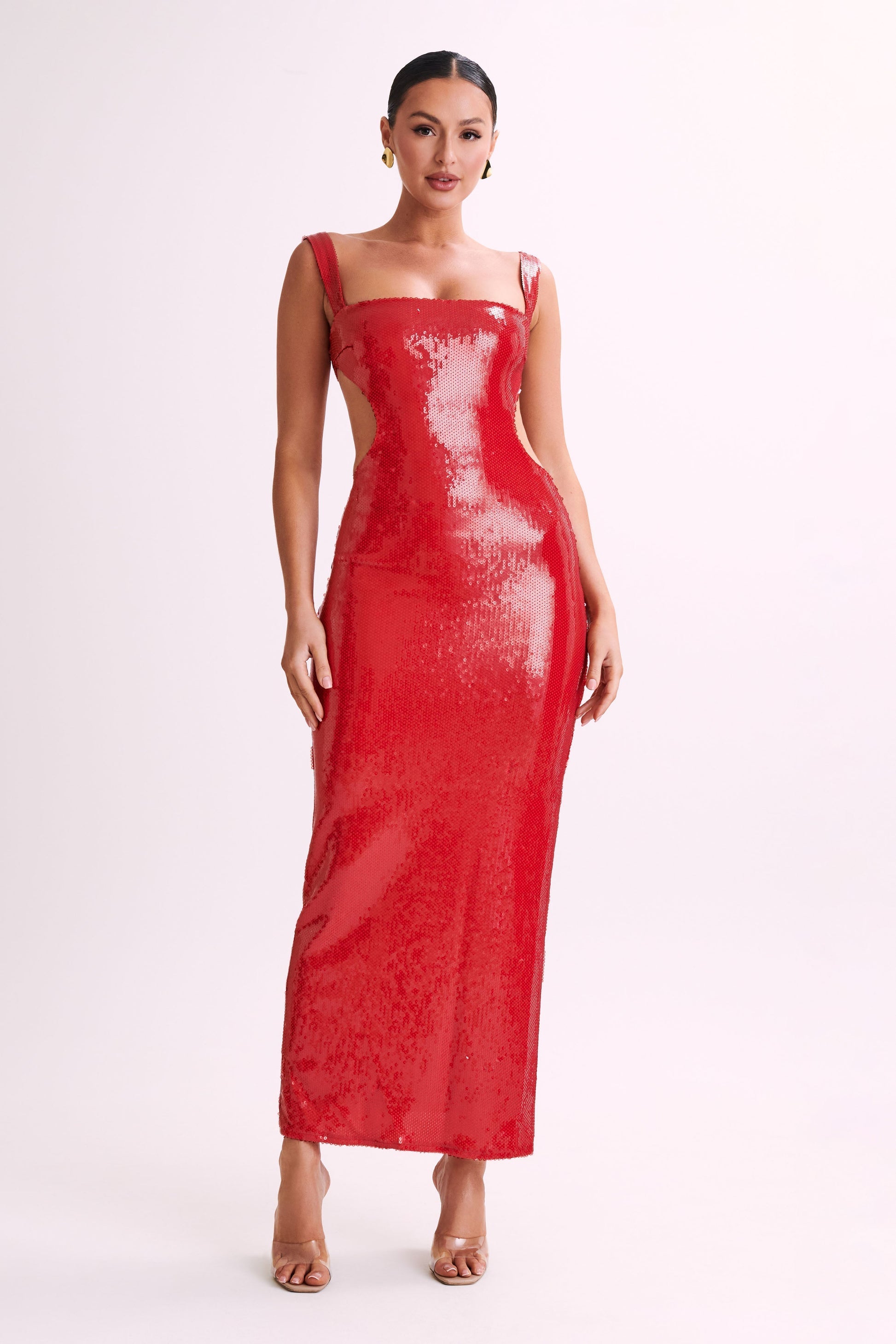 ERIS MAXI DRESS - RED