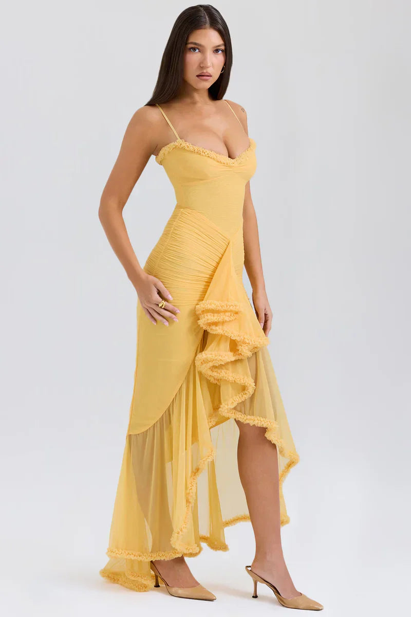 ELOWEN MAXI DRESS - YELLOW