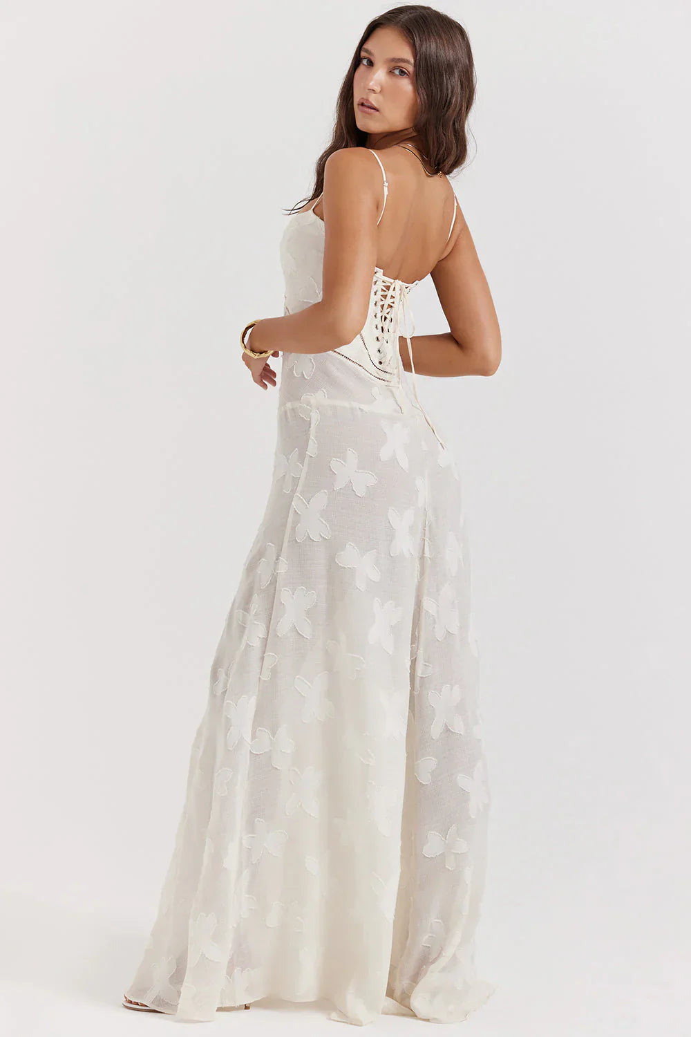 MYA MAXI DRESS - CREAM