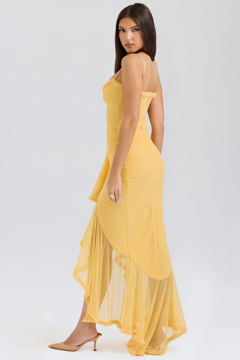 ELOWEN MAXI DRESS - YELLOW