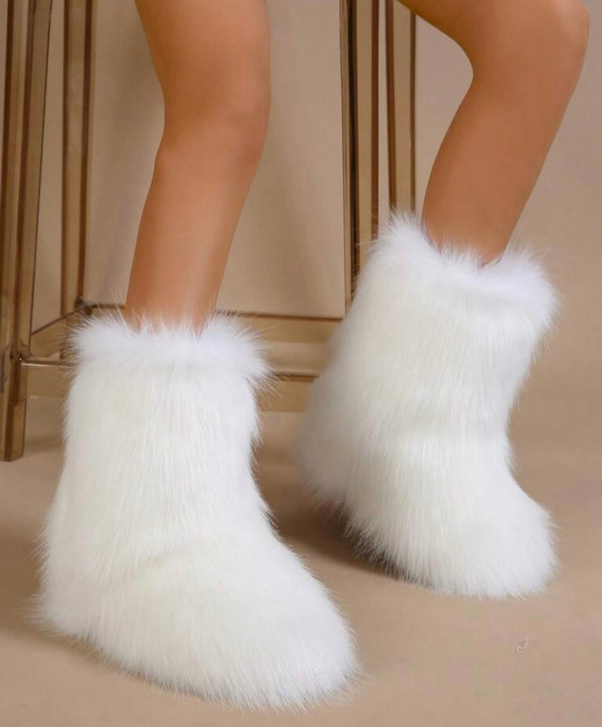 NINA FUR BOOTS