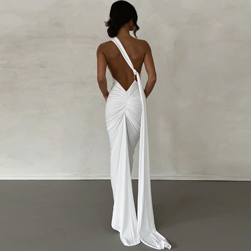 HAZEL MAXI DRESS - IVORY