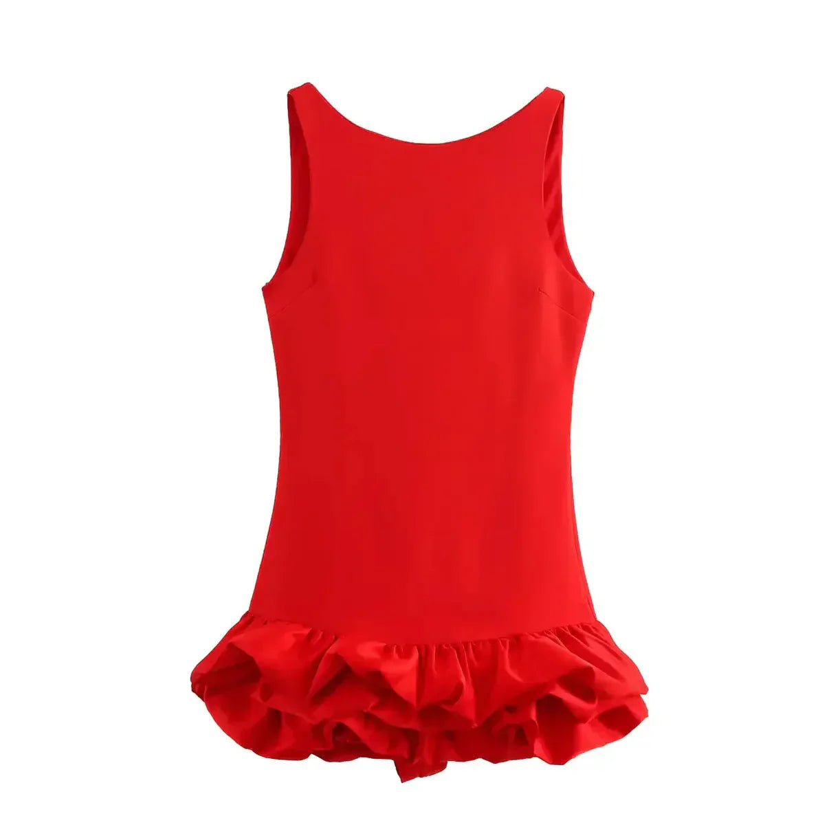 BRIELLE MINI DRESS - RED