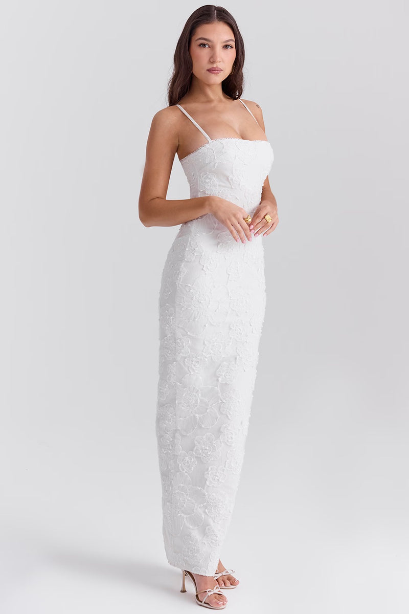 LYRA MAXI DRESS - WHITE