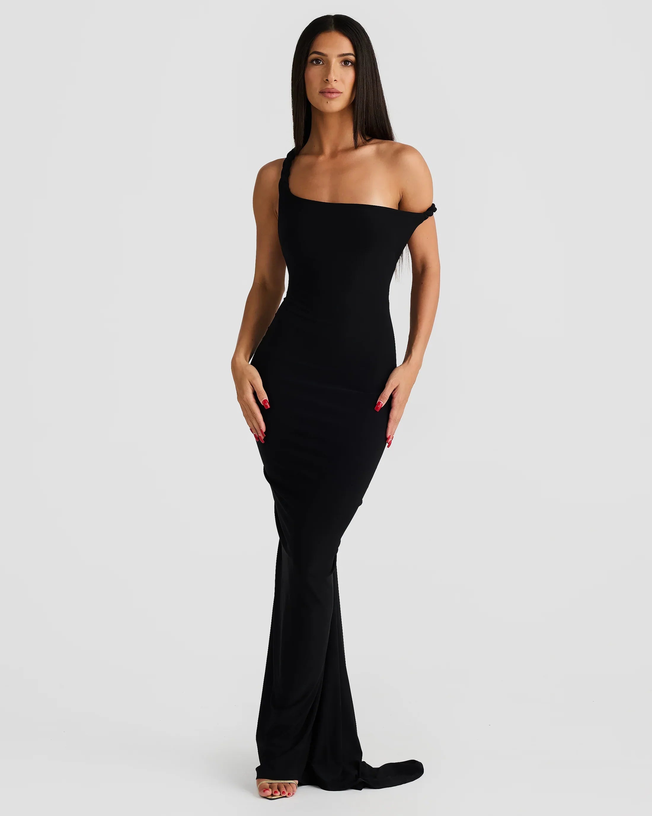 MELANI MAXI DRESS - BLACK