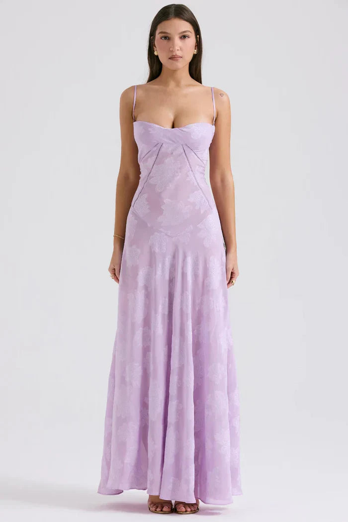 MYA MAXI DRESS - ORCHID