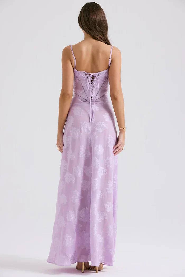 MYA MAXI DRESS - ORCHID