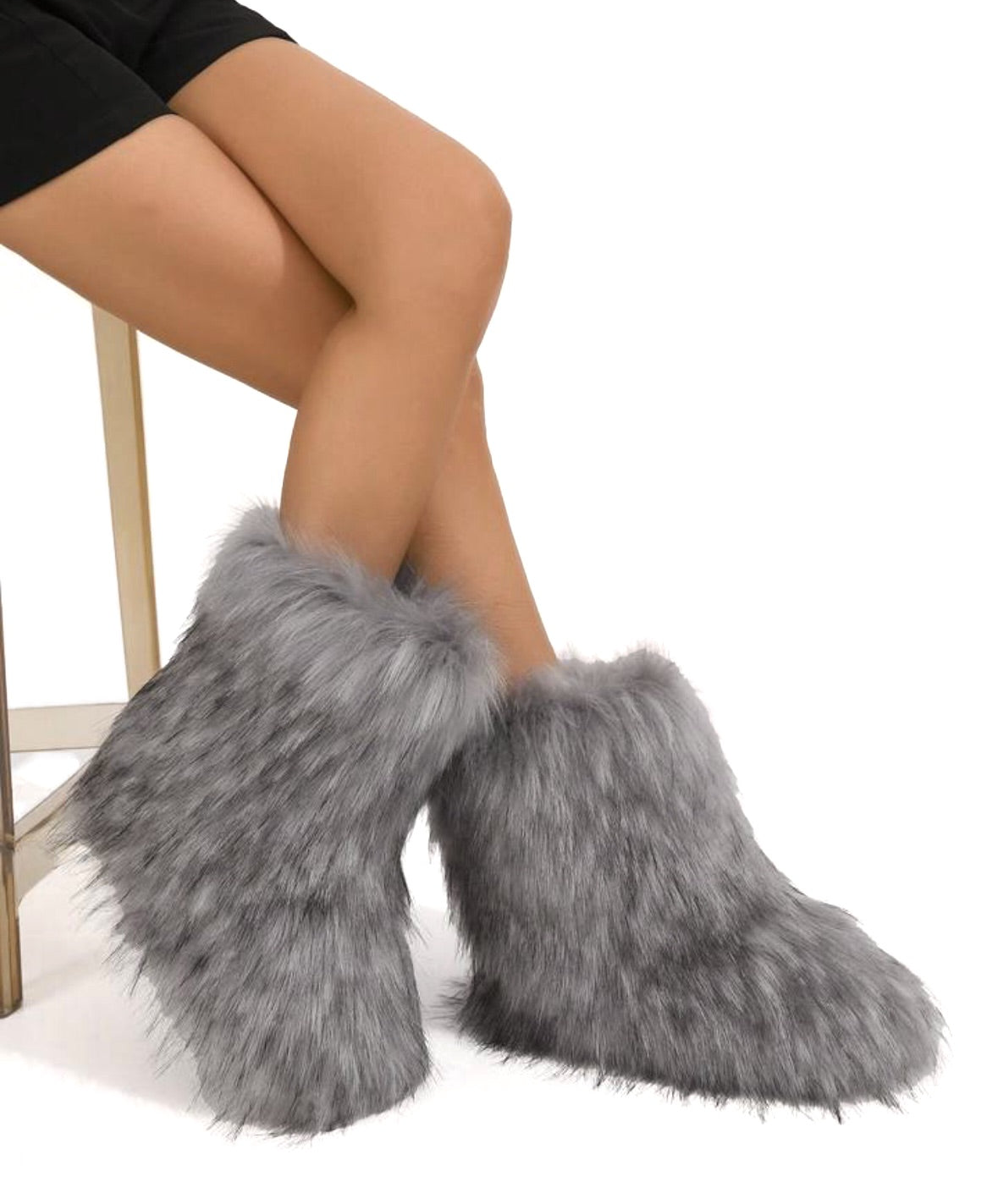 NINA FUR BOOTS